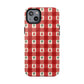Red Gingham Holiday - Phone Case