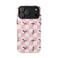 Dragon Check Phone Case — Pink