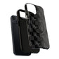 Dragon Check Phone Case — Grey