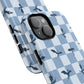 Dragon Check Phone Case — Blue