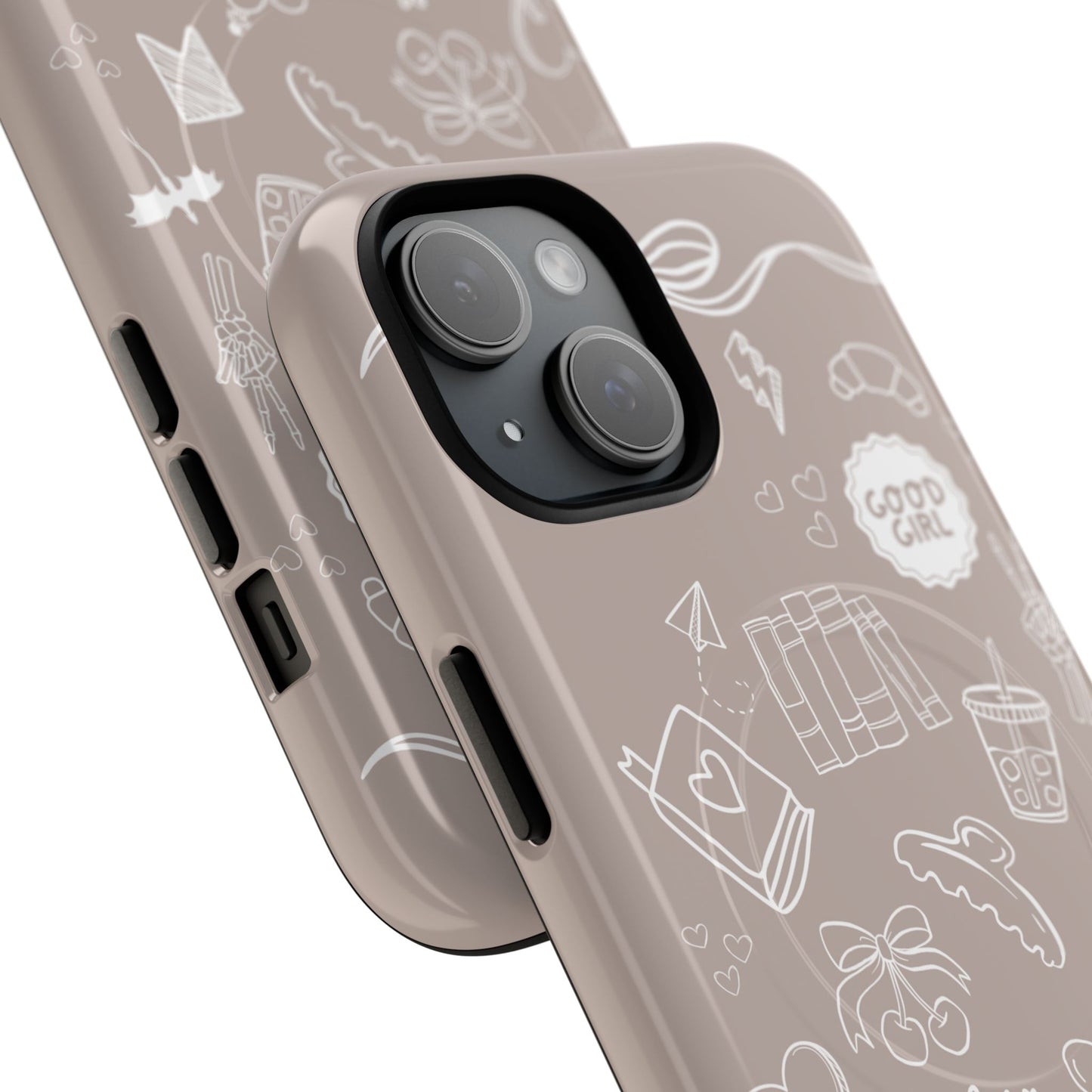 Neutral Bookish iPhone Case