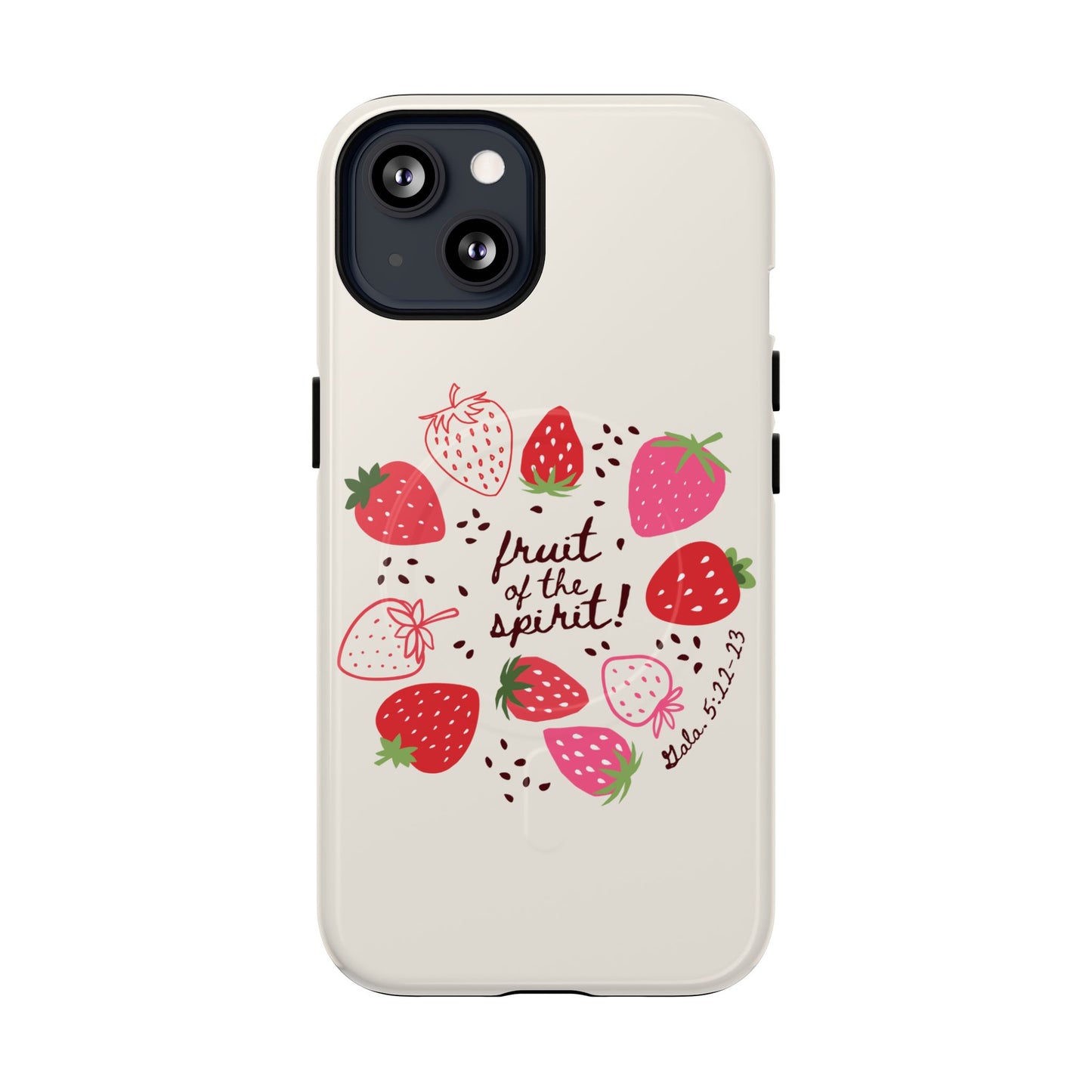 Fruits of the Spirit - Cream Phone Case