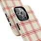 Red and White Plaid - Phone Case