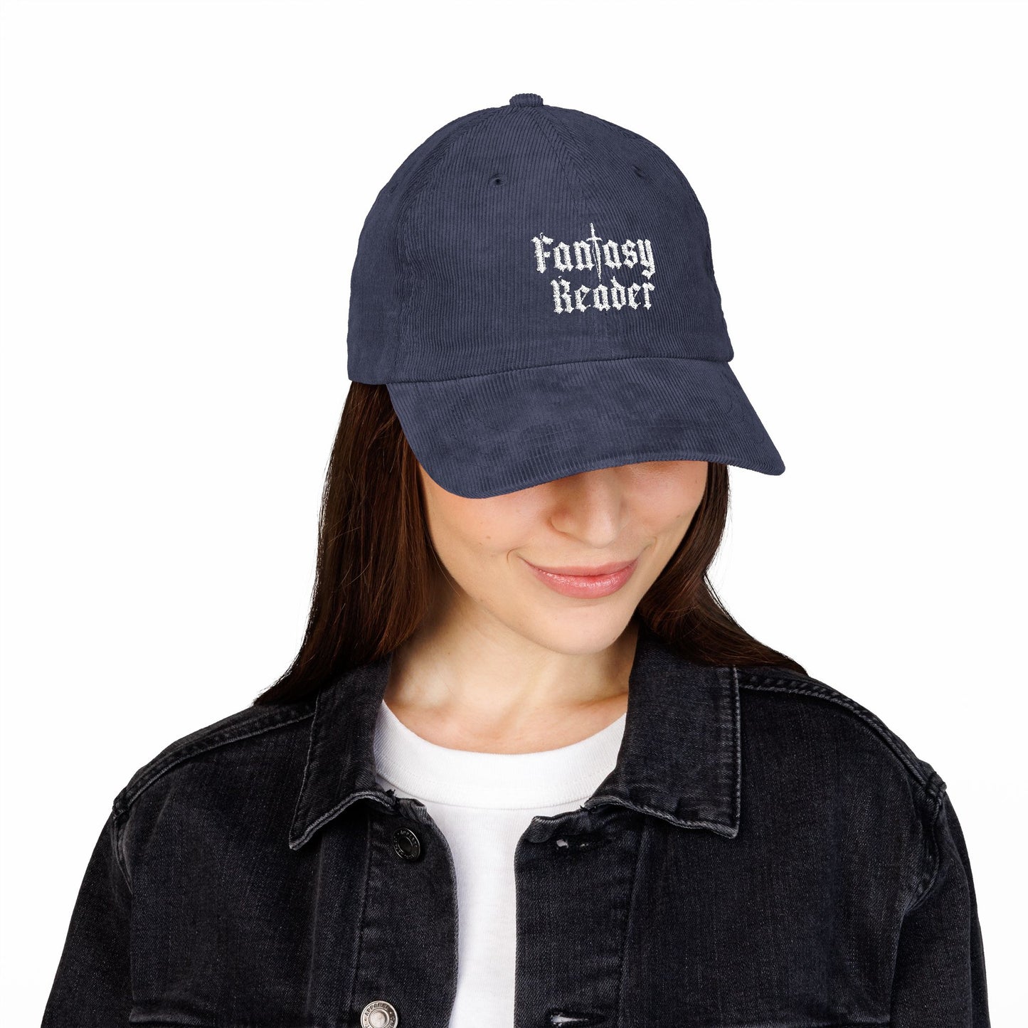 Fantasy Reader - Embroidered Corduroy Hat