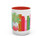 Christmas Bookshelf - Mug