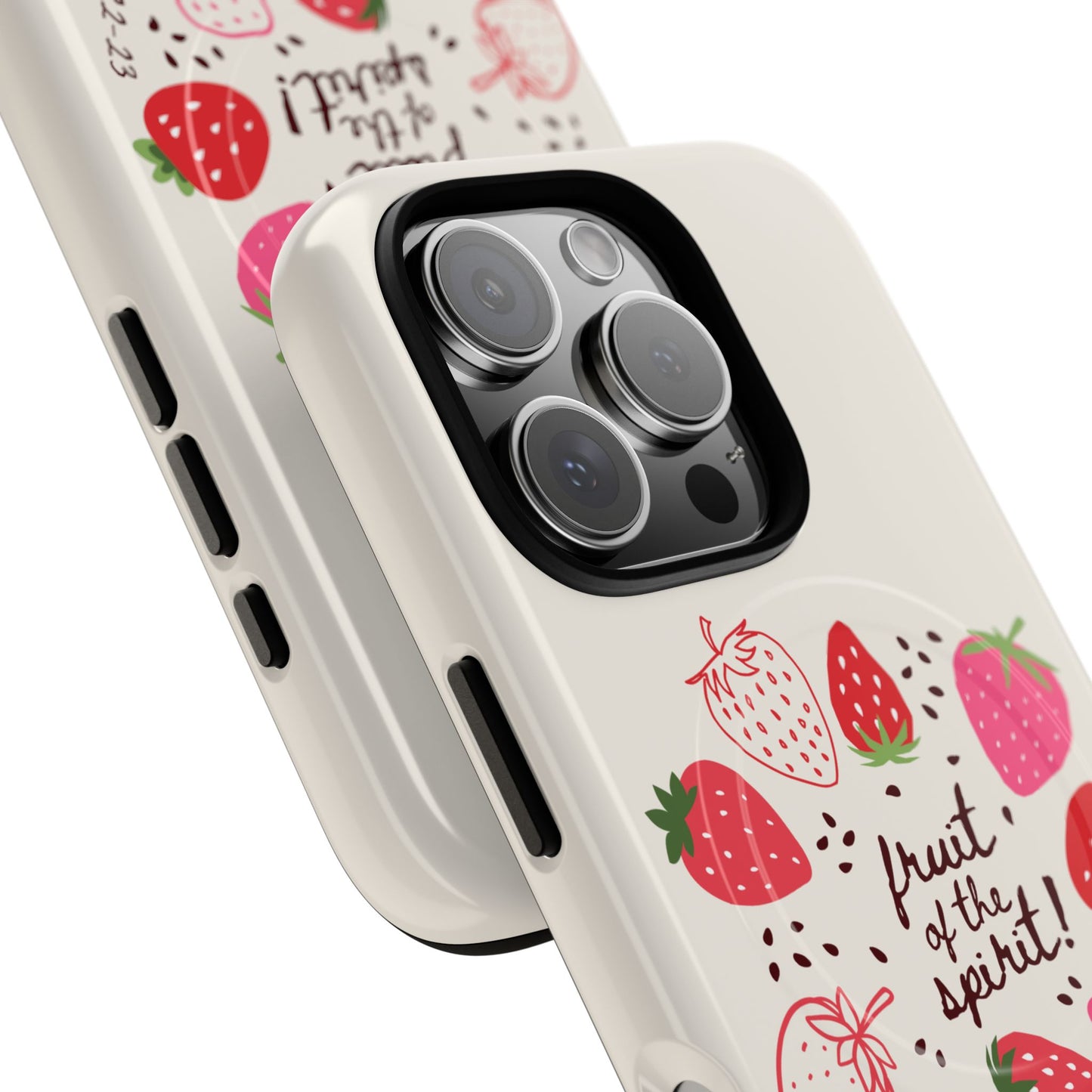 Fruits of the Spirit - Cream Phone Case