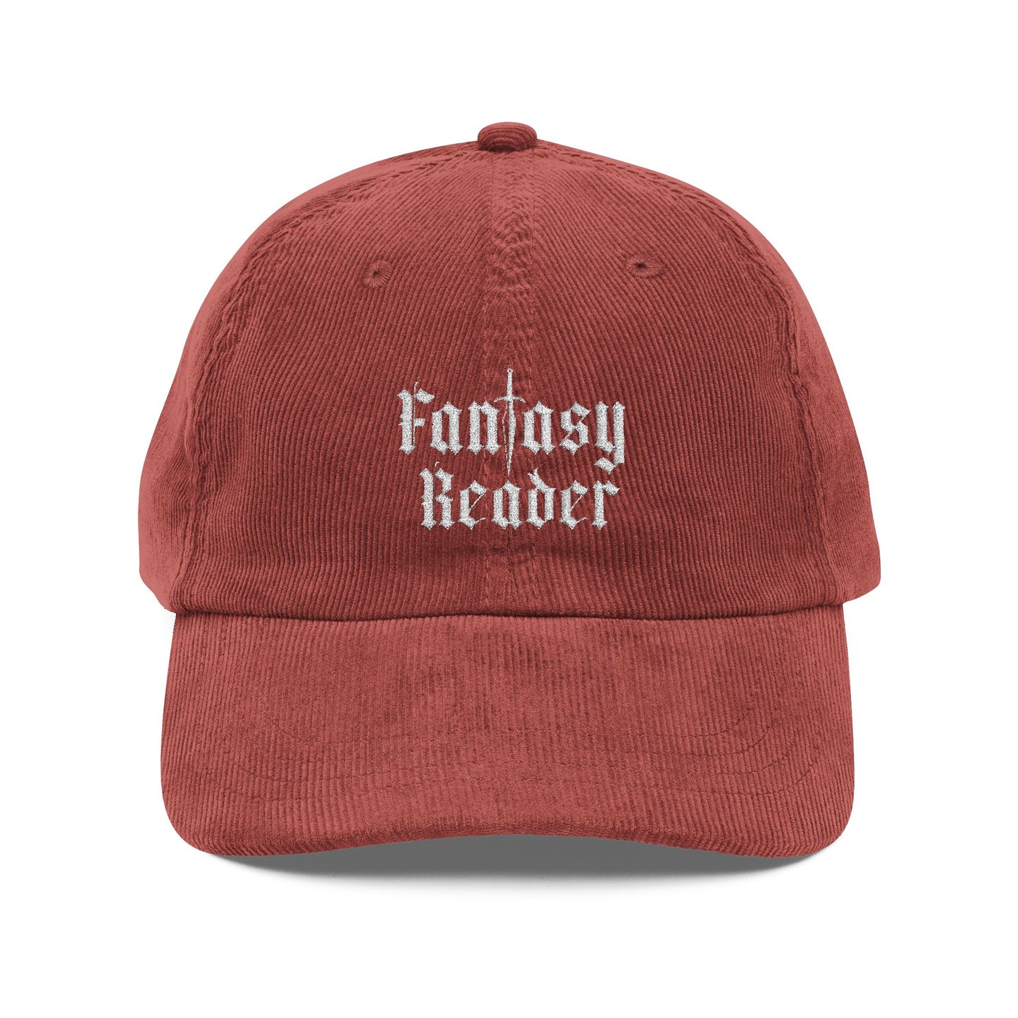 Fantasy Reader - Embroidered Corduroy Hat
