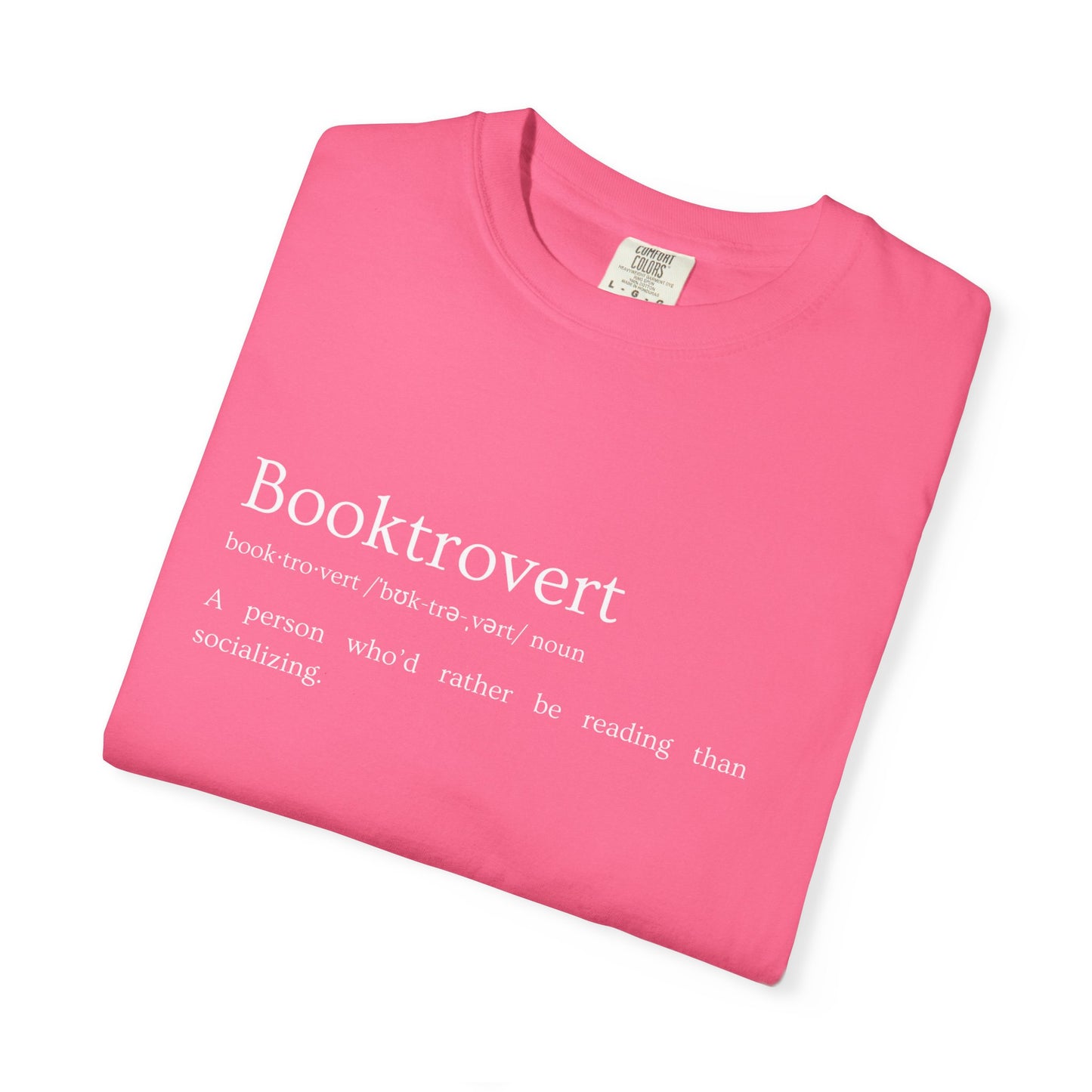 Booktrovert - Comfort Colors Tee