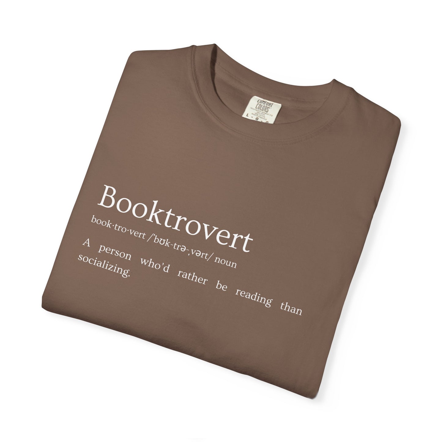 Booktrovert - Comfort Colors Tee