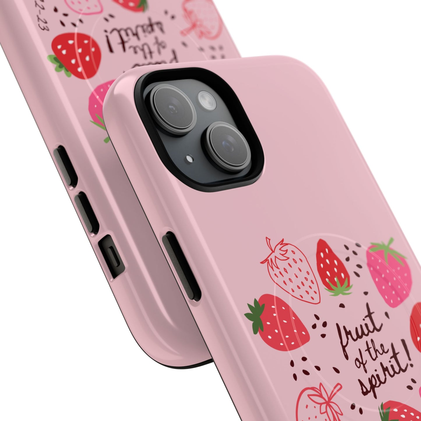 Fruits of the Spirit – Pink Phone Case