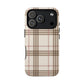 FF x Reading Through Realms - Plaid Phone Case