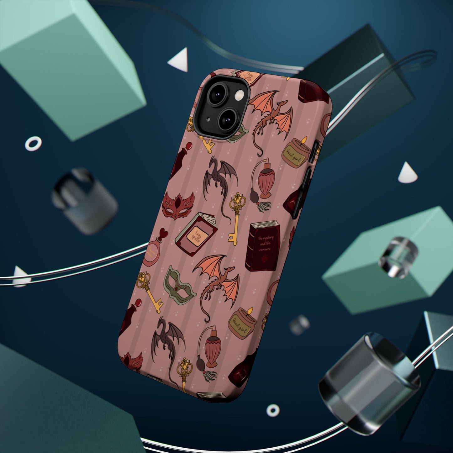 FF x Reading Through Realms - Romantasy Girlie Phone Case