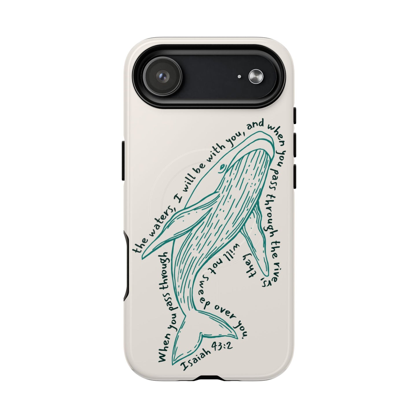 Deep Waters - Cream Phone Case