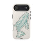 Deep Waters - Cream Phone Case