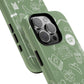 Sage Green Bookish iPhone Case