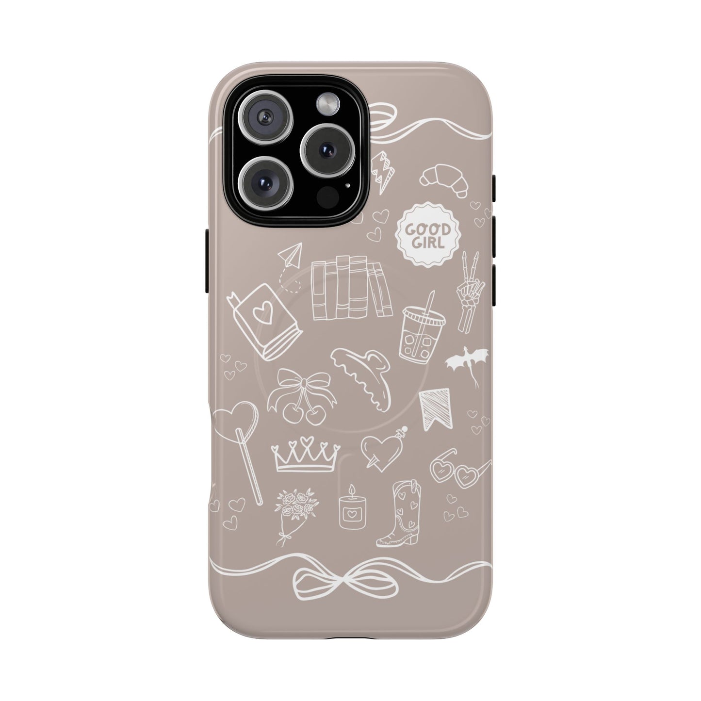 Neutral Bookish iPhone Case