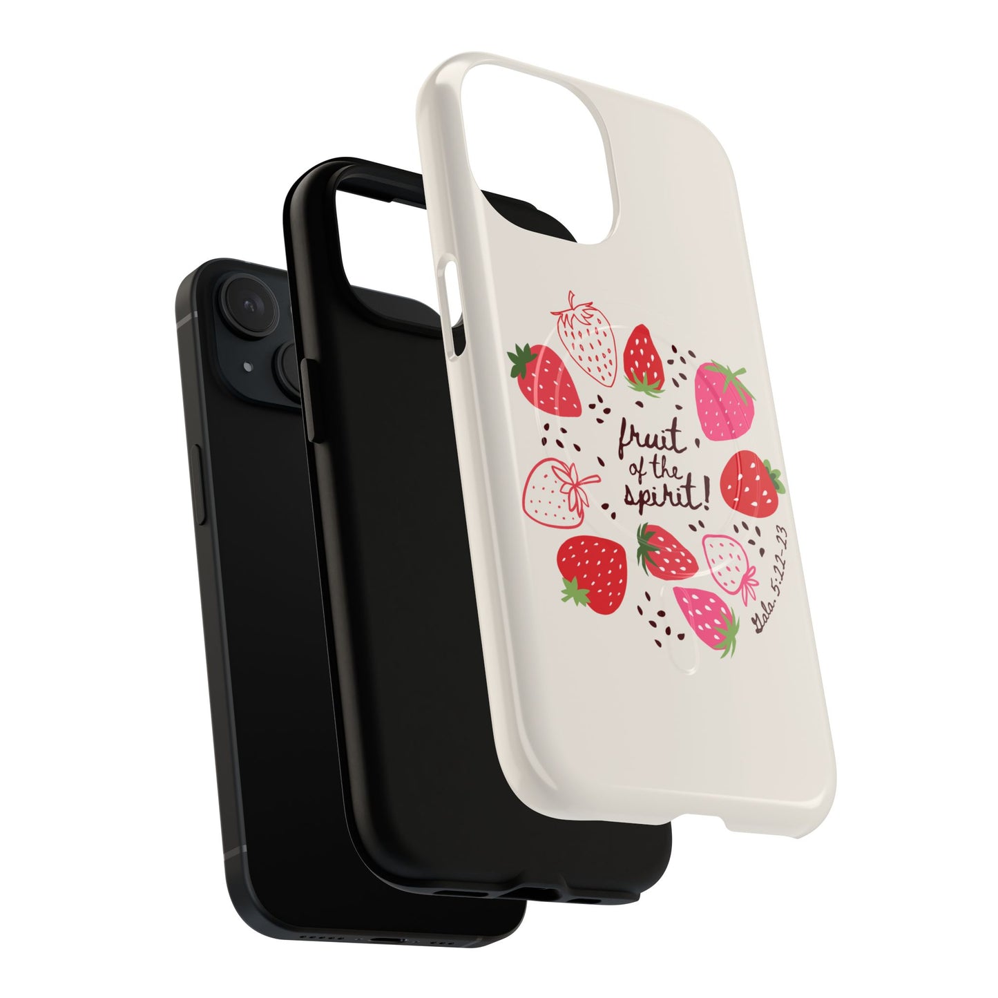Fruits of the Spirit - Cream Phone Case