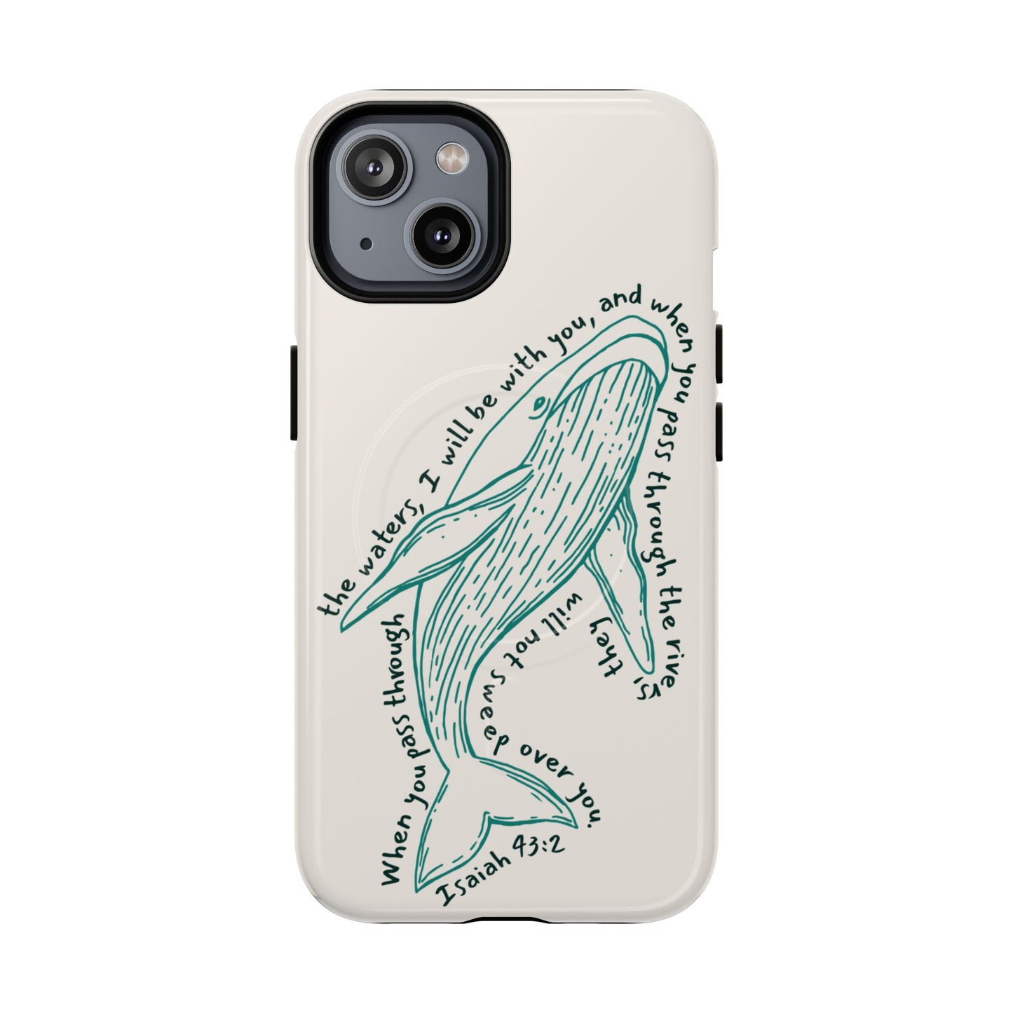 Deep Waters - Cream Phone Case