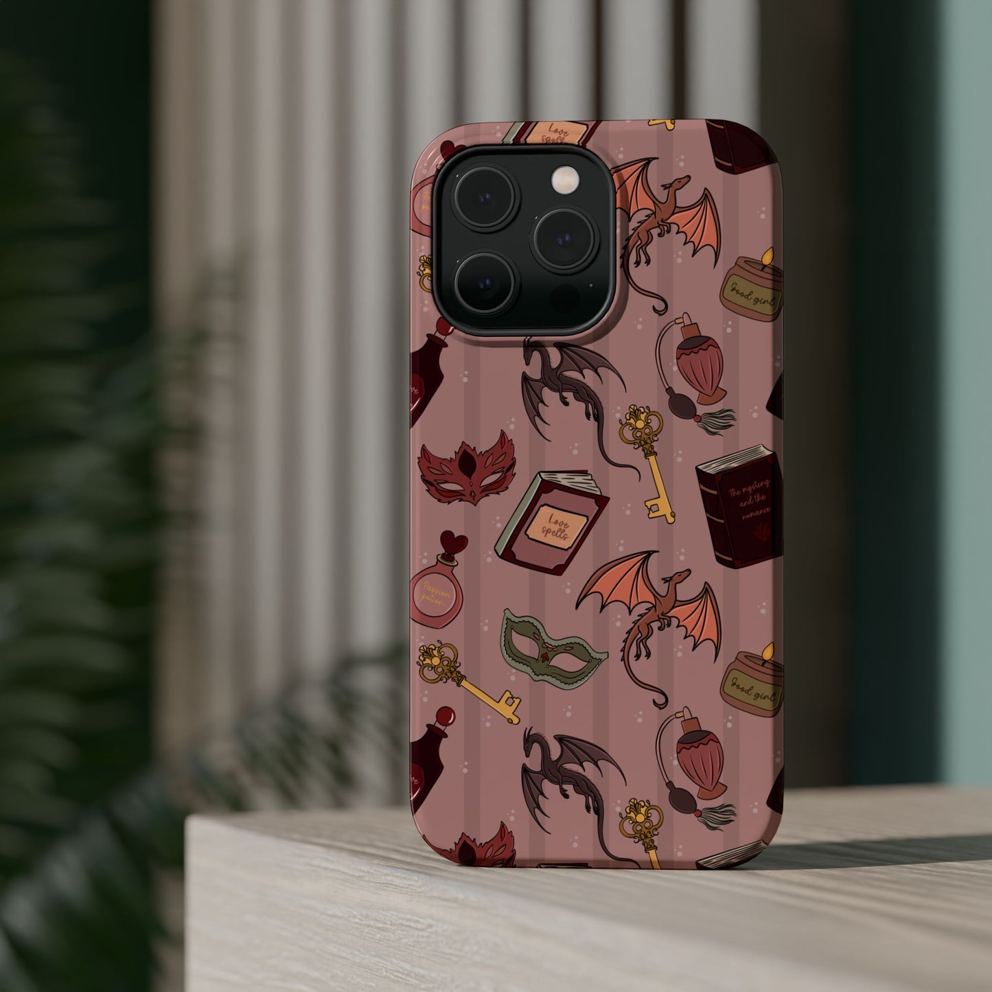 FF x Reading Through Realms - Romantasy Girlie Phone Case