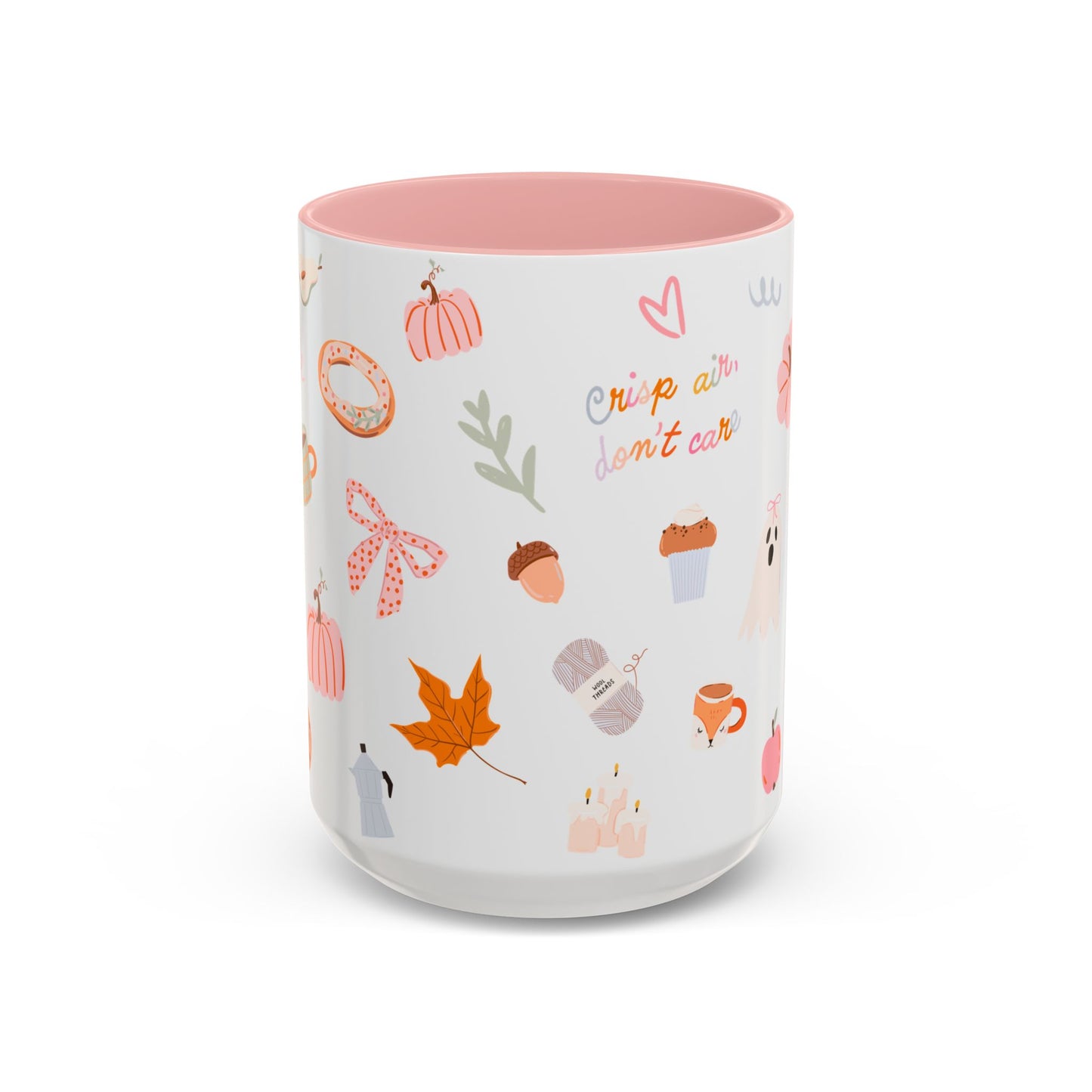 Fall Girlie Coffee Mug, Cute Mug, Fall Decor, Seasonal Gift, Cozy Drinkware, Coffee Lover's Mug, Whimsical Autumn Coffee Cup
