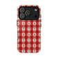 Red Gingham Holiday - Phone Case