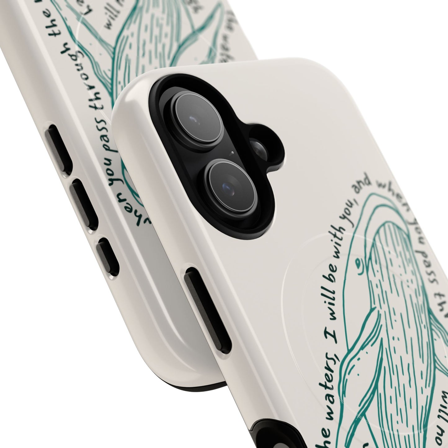 Deep Waters - Cream Phone Case