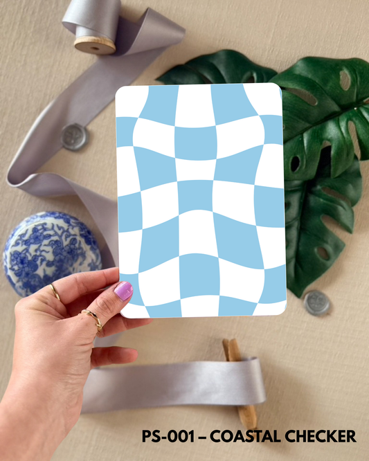 Wavy Checkered - Kindle Inserts
