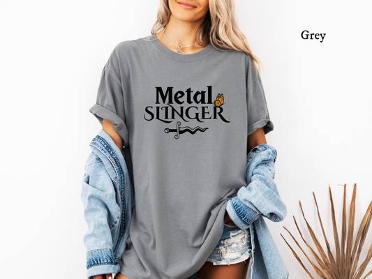 Metal Slinger - Comfort Colors® Tee, Officially Licensed Metal Slinger Shirt