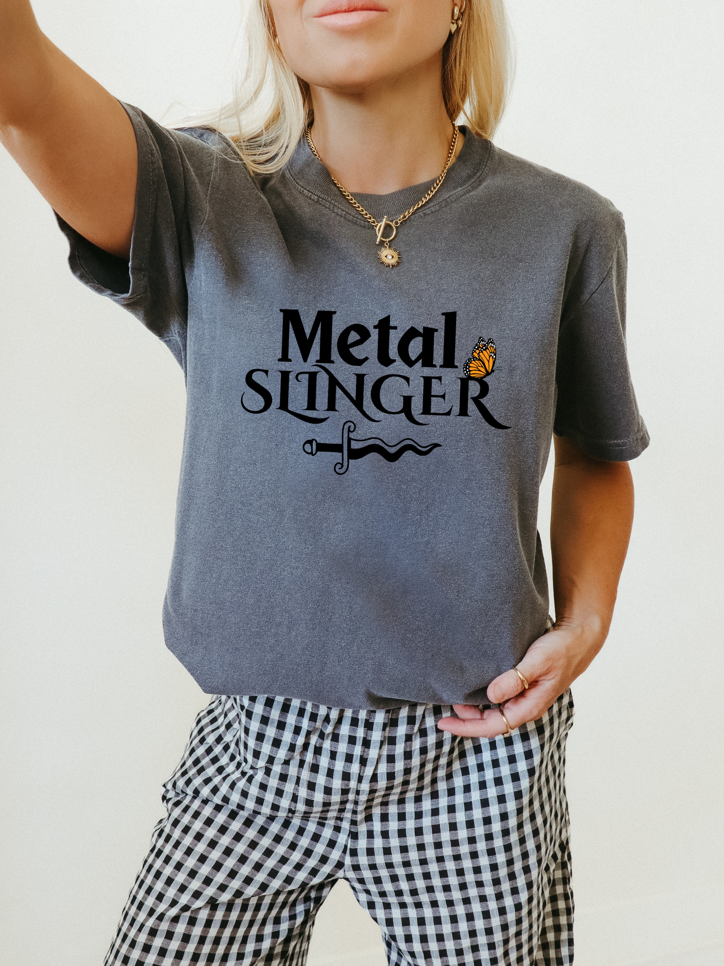 Metal Slinger - Comfort Colors® Tee, Officially Licensed Metal Slinger Shirt