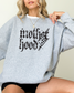 Motherhood Grunge Sweatshirt, Checkered Lightning Bolt, Gift for Moms, Edgy Pullover, Mom Life Jumper, Cool Graphic Sweater
