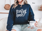 Motherhood Grunge Sweatshirt, Checkered Lightning Bolt, Gift for Moms, Edgy Pullover, Mom Life Jumper, Cool Graphic Sweater