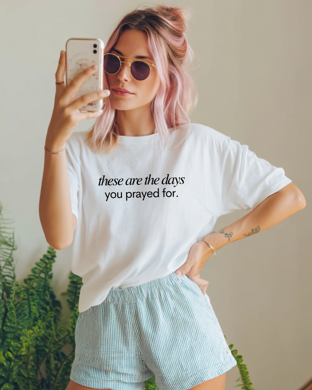 These Are The Days You Prayed For - Comfort Colors Tee