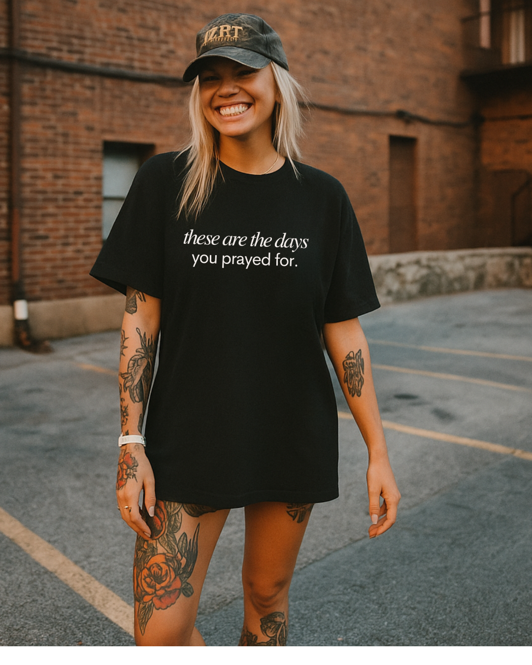 These Are The Days You Prayed For - Comfort Colors Tee