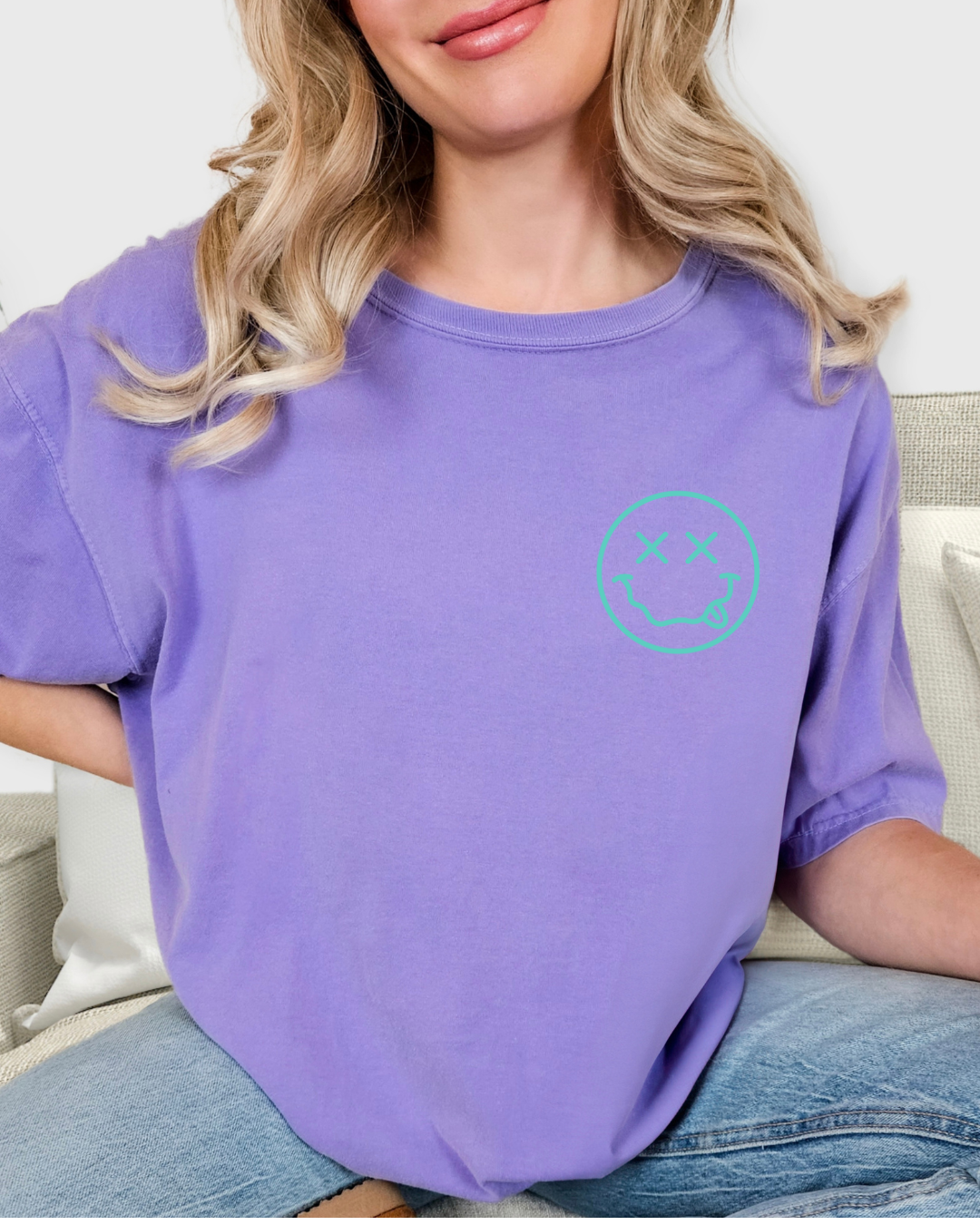 On My Husbands Last Nerve - Comfort Colors Tee