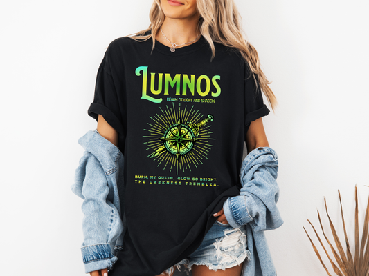 Lumnos Green Gradient - Comfort Colors Tee - Officially Licensed Kindred's Curse Saga Shirt