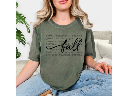 Fall Vibes - Comfort Colors Tee