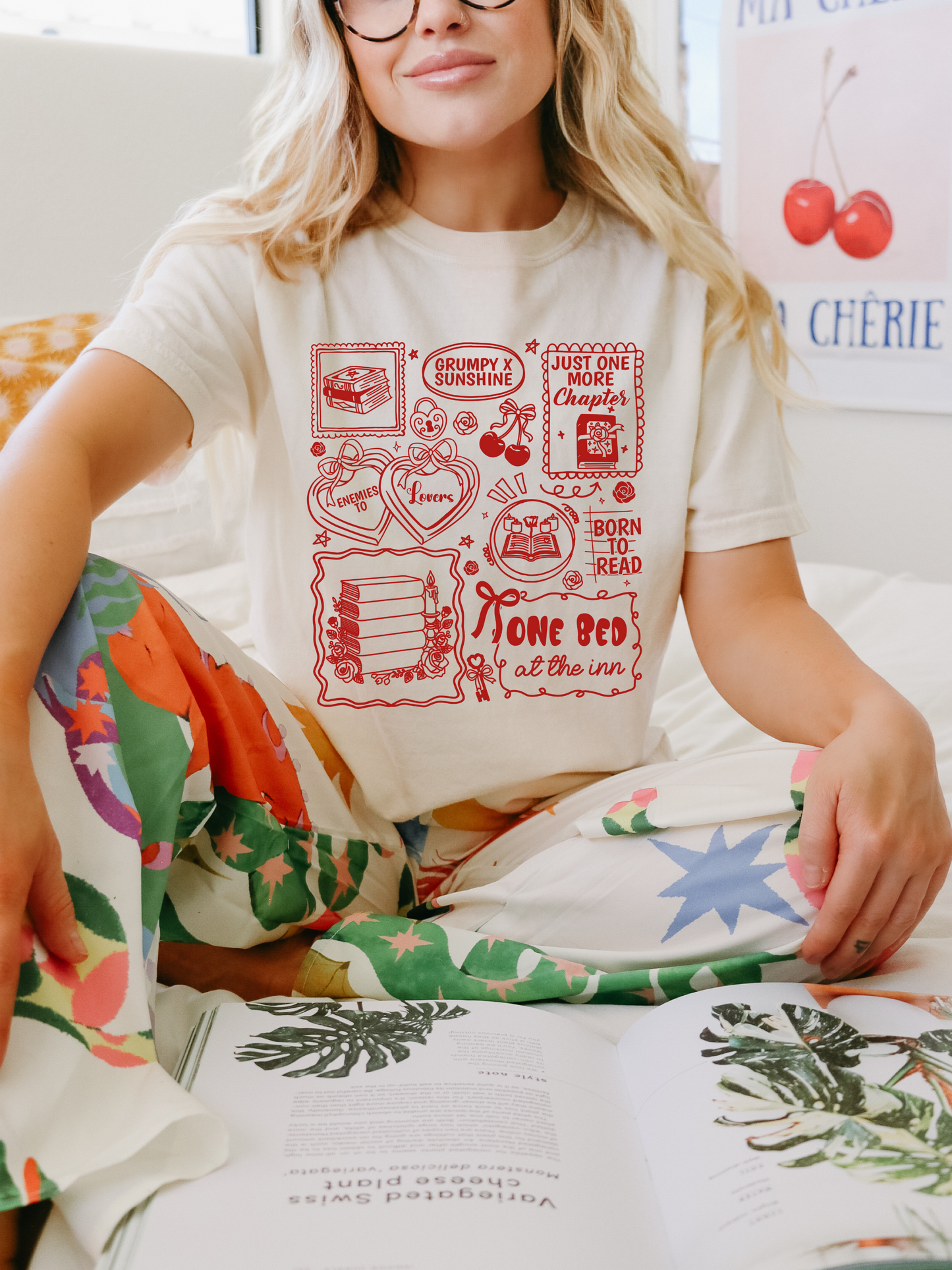 Tropes (Red) - Comfort Colors Tee