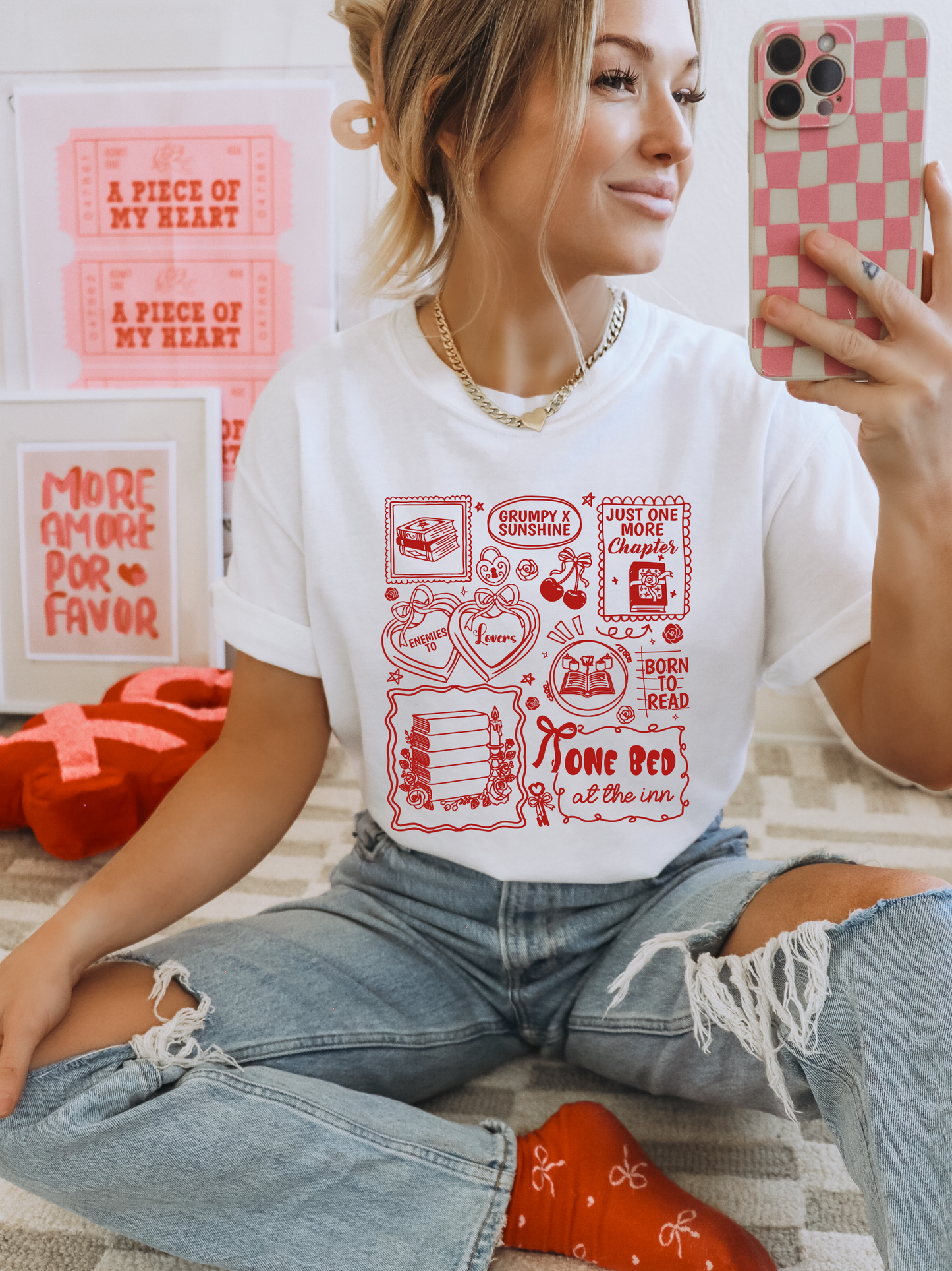 Tropes (Red) - Comfort Colors Tee