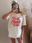 Tired Moms Club Distressed - Comfort Colors Tee