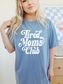 Tired Moms Club Distressed - Comfort Colors Tee