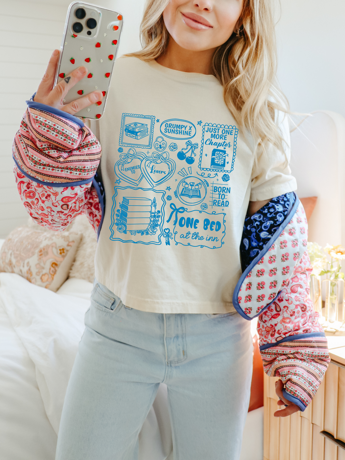 Tropes (Blue) - Comfort Colors Tee