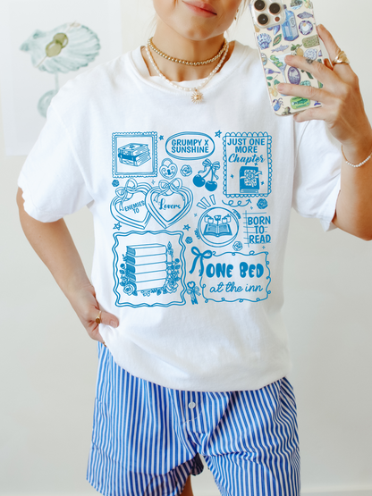 Tropes (Blue) - Comfort Colors Tee