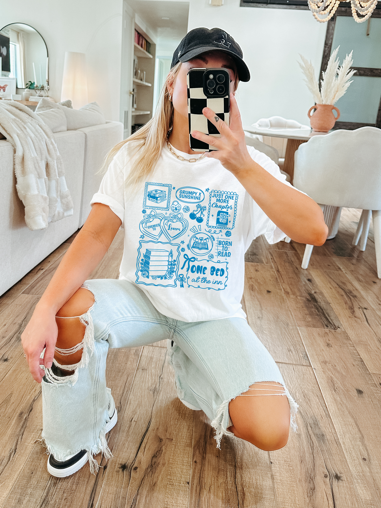 Tropes (Blue) - Comfort Colors Tee