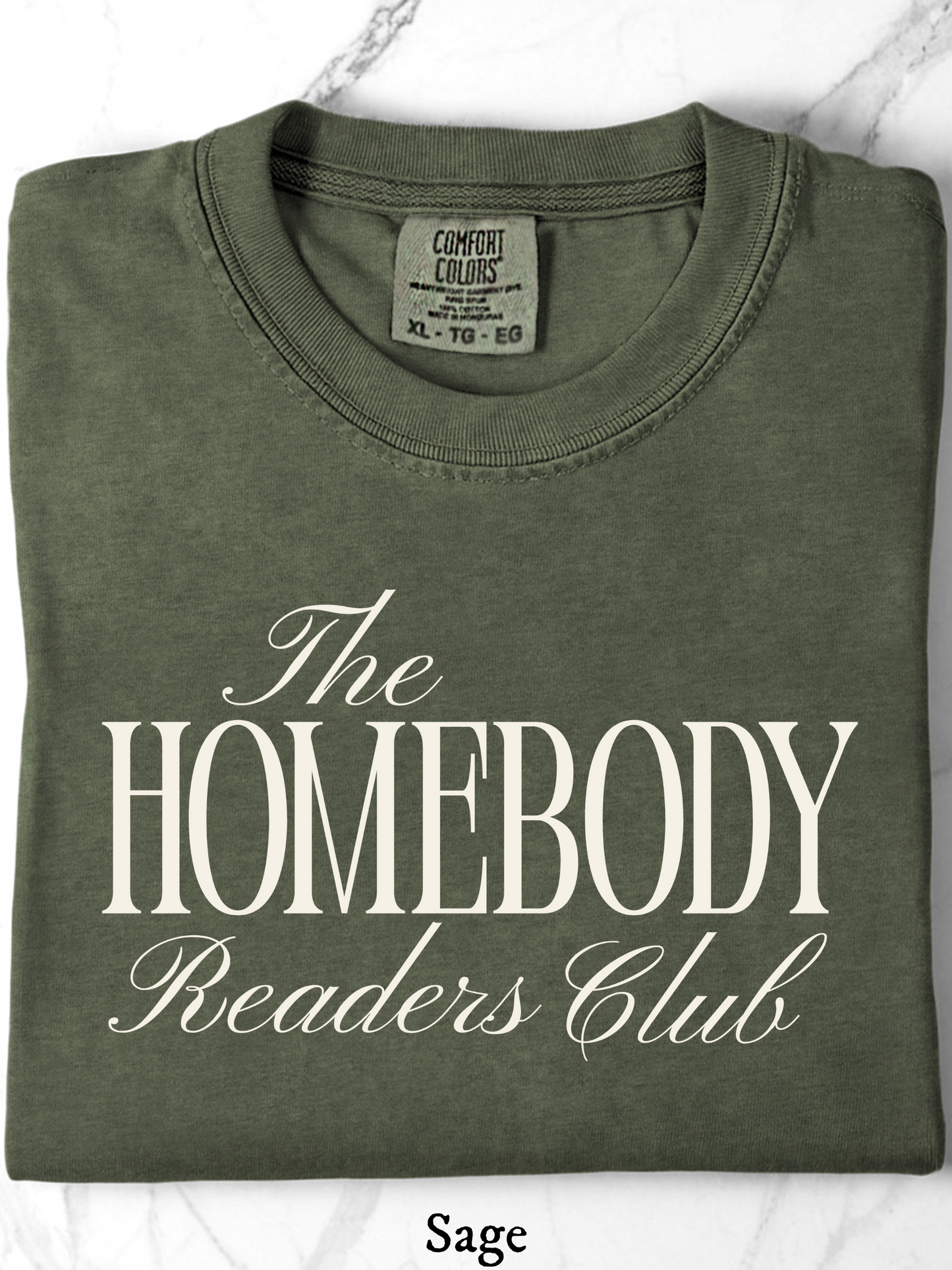 The Homebody Readers Club - Comfort Colors Tee
