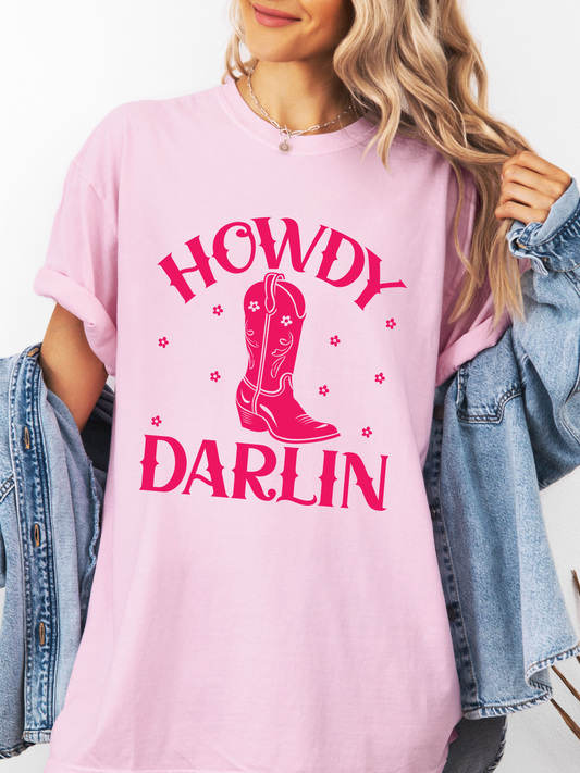 Howdy Darlin' - Comfort Colors Tee