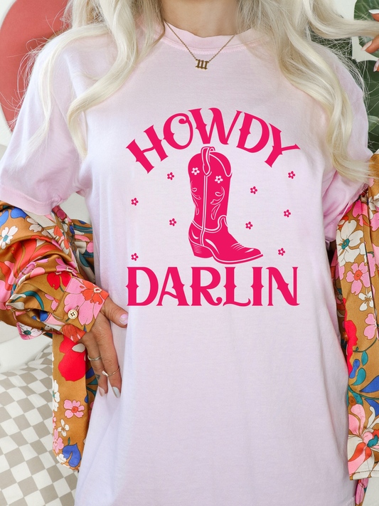 Howdy Darlin' - Comfort Colors Tee