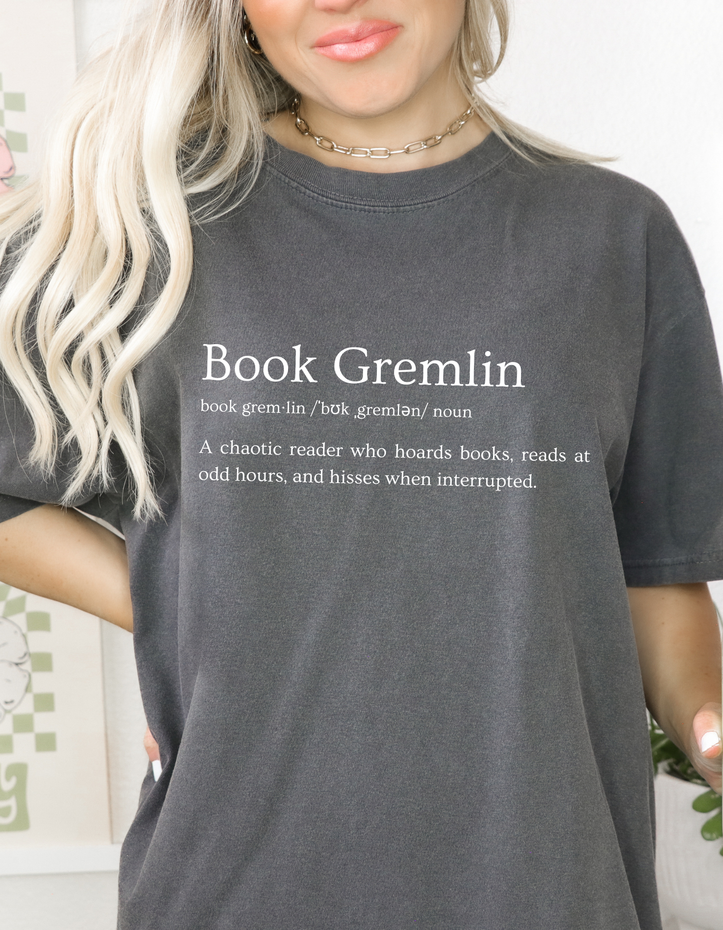 Book Gremlin - Comfort Colors Tee