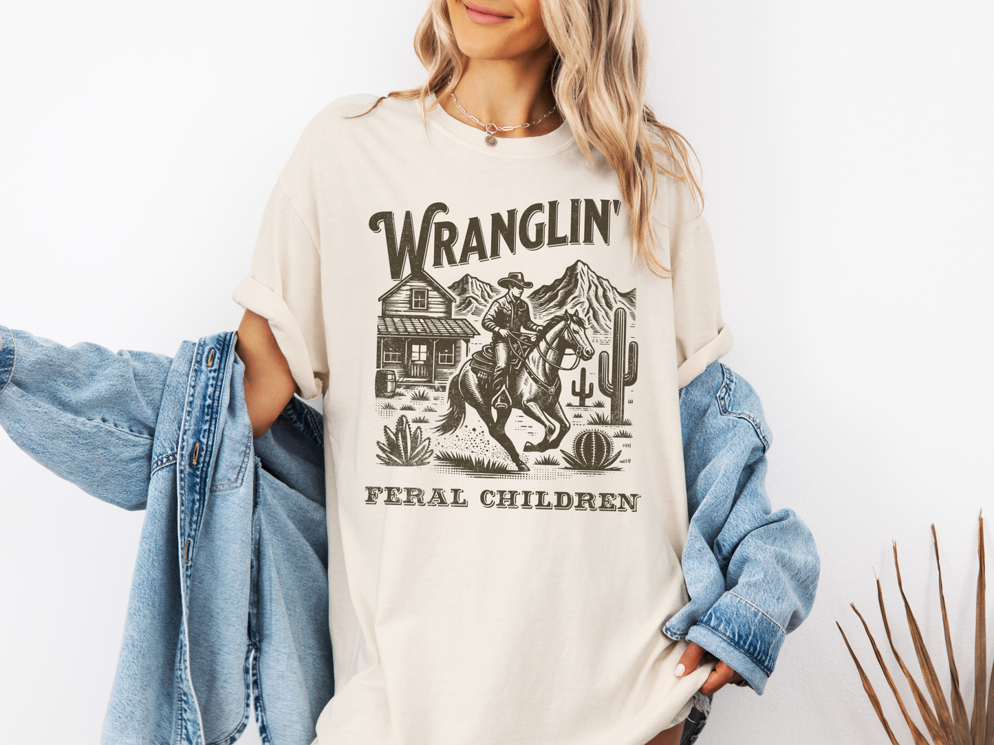 Wranglin' Feral Children - Comfort Colors Tee