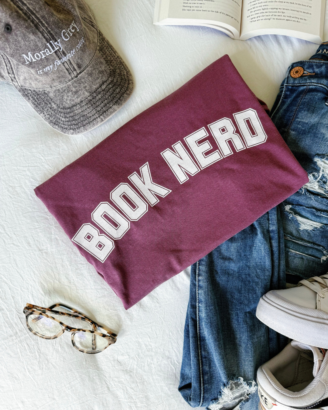 Book Nerd - Comfort Colors Tee