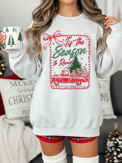 Tis the Season to Read - Christmas Sweatshirt